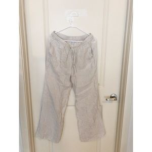 Saks fifth avenue linen pants